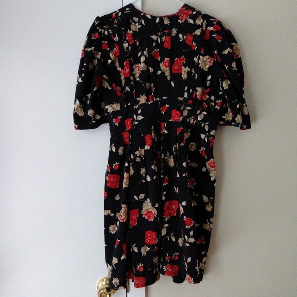 Amish Mennonite Cape Dress Child? 36" Bust 31" Waist Handmade Modest Old Colony - Picture 1 of 13
